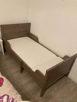 Rastúca detská posteľ ikea sundvik