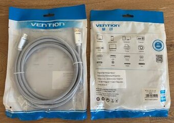 Vention HDMI 2.1 Cable 8K 2M Silver Aluminum Alloy Type