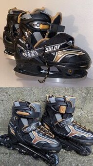 Detské korčule 2v1