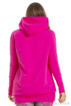 PuraVida ružová mikina Over S/M