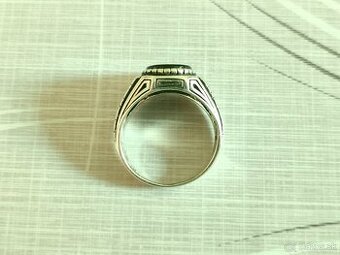 Pansky strieborny pecatny prsten 925/1000