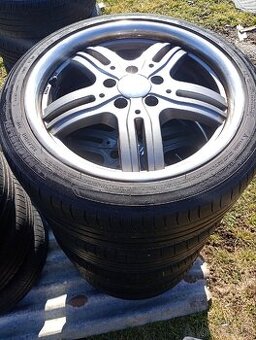 Predám R17 letné pneumatiky 5x112