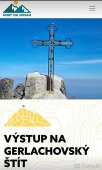 Poukaz na výstup na Gerlachovský štít s horským vodcom