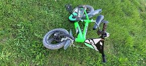 Detský bicykel Dino Bikes zelená 10"
