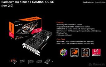 Gigabyte AMD Radeon RX 5600 XT