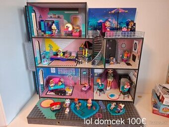 L.o.l domčeky auticka