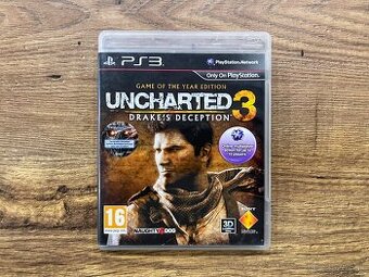 Hra Uncharted 3 Drake’s Deception GOTY Edition na PS3