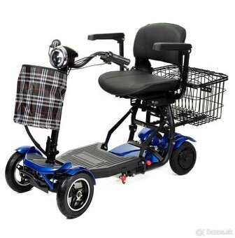 Novy elektrický invalidny vozik - skúter pre ZTP seniorov