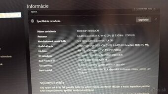 ASUS X550JK - i7-4710HQ, 4x2.5 GHz/12GB RAM, 500GB SSD DISK