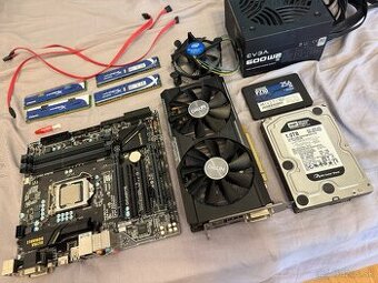 KOMPLETNÝ PC ZÁKLAD (I5-6500, 12GB RAM, R9 380 4GB, SSD)