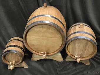 Dubové sudy.DOPRAVA V CENE