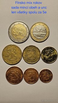 OBEHOVÉ a UNC sady euromincí