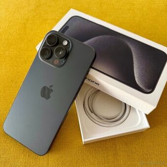 predám Iphone 15Pro Max, Black Titanium, 256GB