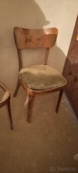 3 kusy vintage stoličky