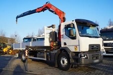 0124 Renault C320 P - 4x2 – Valník + HR-FASSI – EURO 6 