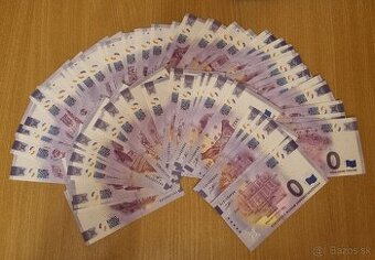 0 euro bankovky