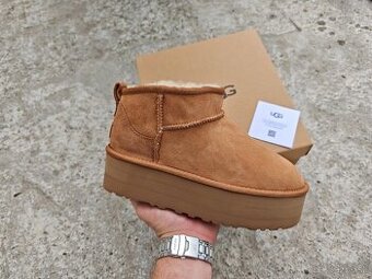 UGG mini platform topánky