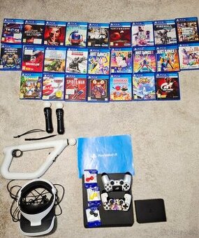 Predám playstation 4 slim (ps4) + virtualnu realitu