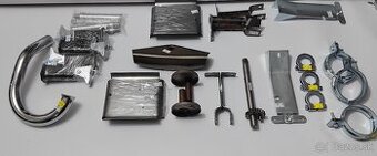 DIELY,SÚČIASTKY- JAWA PIONIER 50 , OBJIMKA VÝFUKU,STUPAČKY