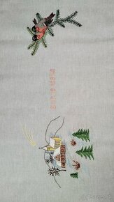 Ručne vyšívaná dečka - 1 - 1