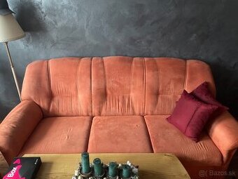 Predám rozkladací gauč s kreslami