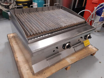 Plynový vodní gril Empero 6LG020-S-nepoužitý, 80 x 73 cm