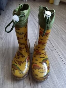 Gumáky dinosaurus-super stav,veľkosť 31,Coccodrillo