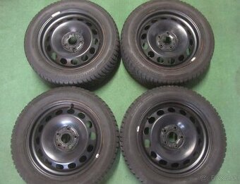 R16 Zimná sada Škoda rozteč 5x112 ET46 205/55R16 Bridgestone