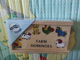 Drevené domino Farma