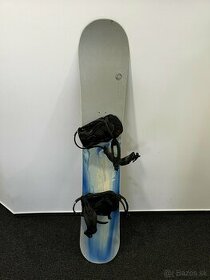 Snowboard Rossignol s viazaním a topánkami - 1
