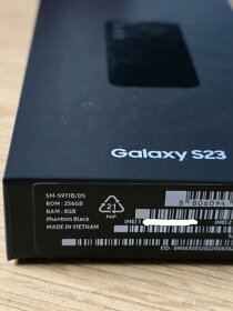 Predám zapečatený Samsung Galaxy S23 256gb
