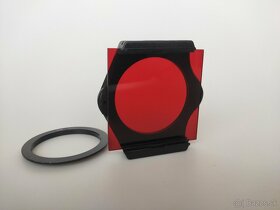 COKIN držiak + červený filter 52 + 58 mm