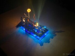 Svietiaca LEGO loď - lampa do detskej izby