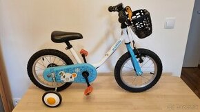 14-palcový bicykel pre deti od 3 do 5 rokov 100 arctic