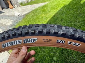 2.6x29 maxxis dhf + 2.4x29 wtb trial boss