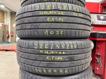 R19 225/45 Hankook Ventus X1 Evo 96W 2x5.5MM DOT1022 -