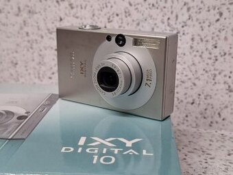 Vintage CANON 》 IXY DIGITAL 10 》 + PRÍSLUŠENSTVO