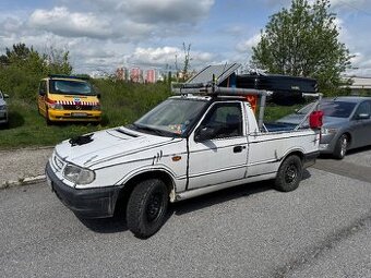 Škoda Felíciu Pickup 50kw + nadstavba pre autostan