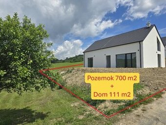 Novostavba päťizbového rodinného domu s pozemkom 700 m - 1