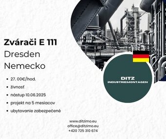 Zvárači E 111, Drážďany, Nemecko