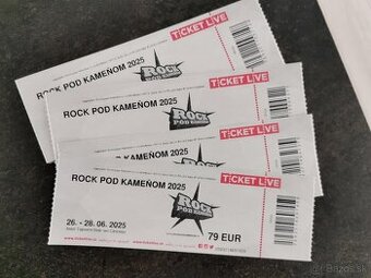 Vstupenky rock pod kameňom