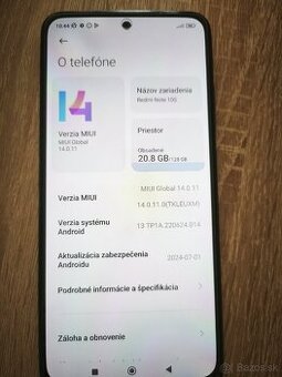 Xiaomi redmi note 10 S