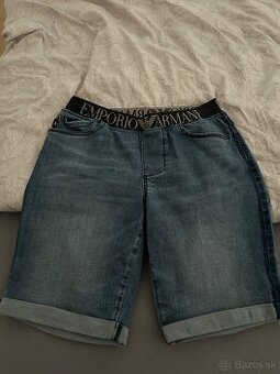 Emporio Armani denim kraťasy