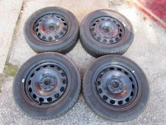 Zimné pneu - Continental Winter 205 55R16 plechy VW - 50 €