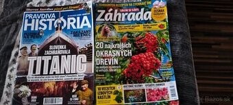 Pravdivá história (okt-nov) + Záhrada Urob si sám (nov)