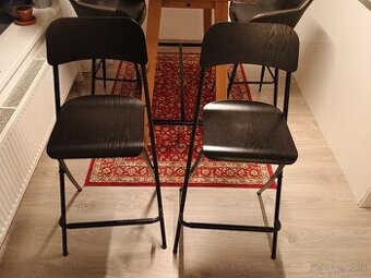 Skladacie barové stoličky IKEA 3ks