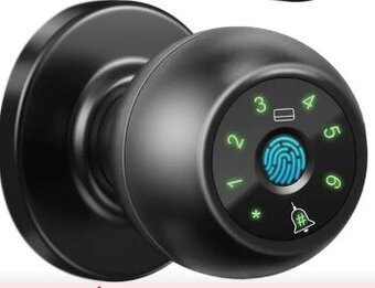 Inteligentná kľučka/guľa na odtlačok prsta