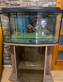 Predám akvárium cca 100l so stojanom a príslušenstvom
