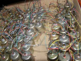 WK konektory,pätice,audiovajíčka/audiotransformátory/