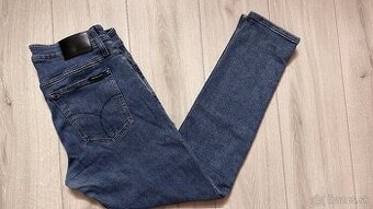Pánske,kvalitné džínsy - skinny Calvin KLEIN - 34/32